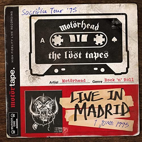 Motörhead – The Lost Tapes Vol. 1 Live In Madrid 1995 (2021) (ALBUM ZIP)