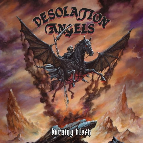 Desolation Angels – Burning Black (2022) (ALBUM ZIP)